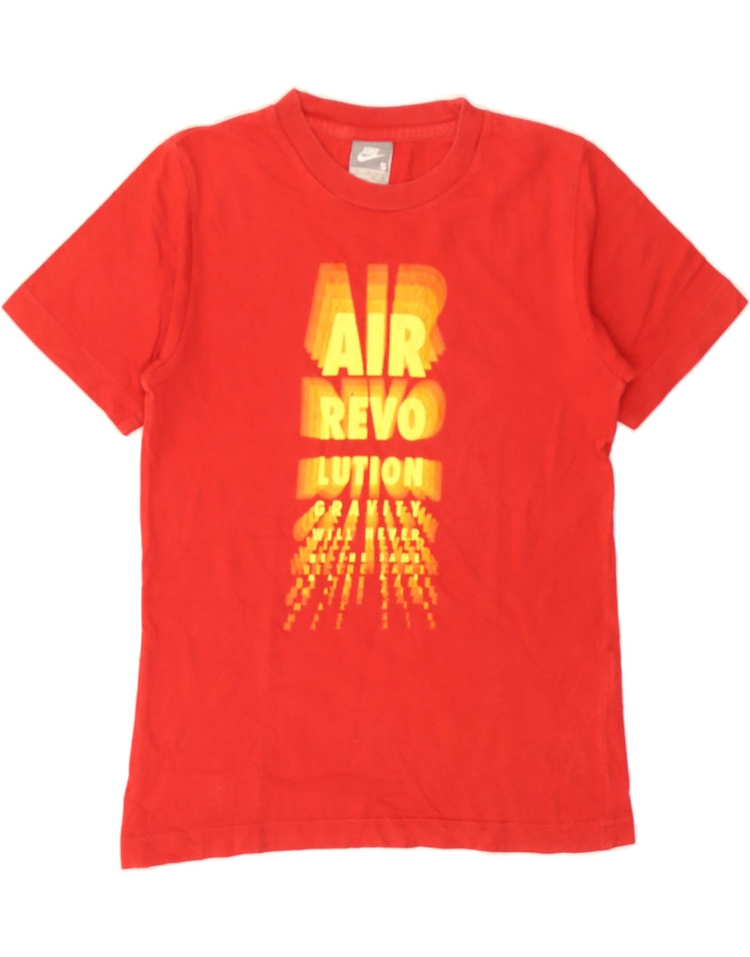 NIKE Boys Graphic T-Shirt Top 8-9 Years Small  Red Cotton Vintage Nike and Second-Hand Nike from Messina Hembry 