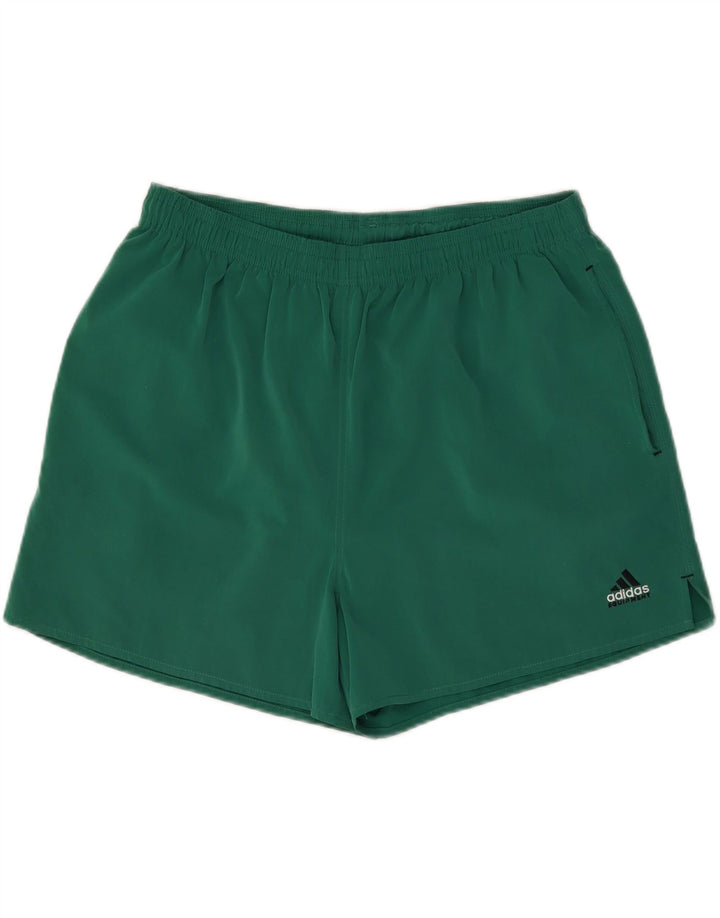 Adidas Mens Sport Shorts UK 40 Medium  Green Polyester