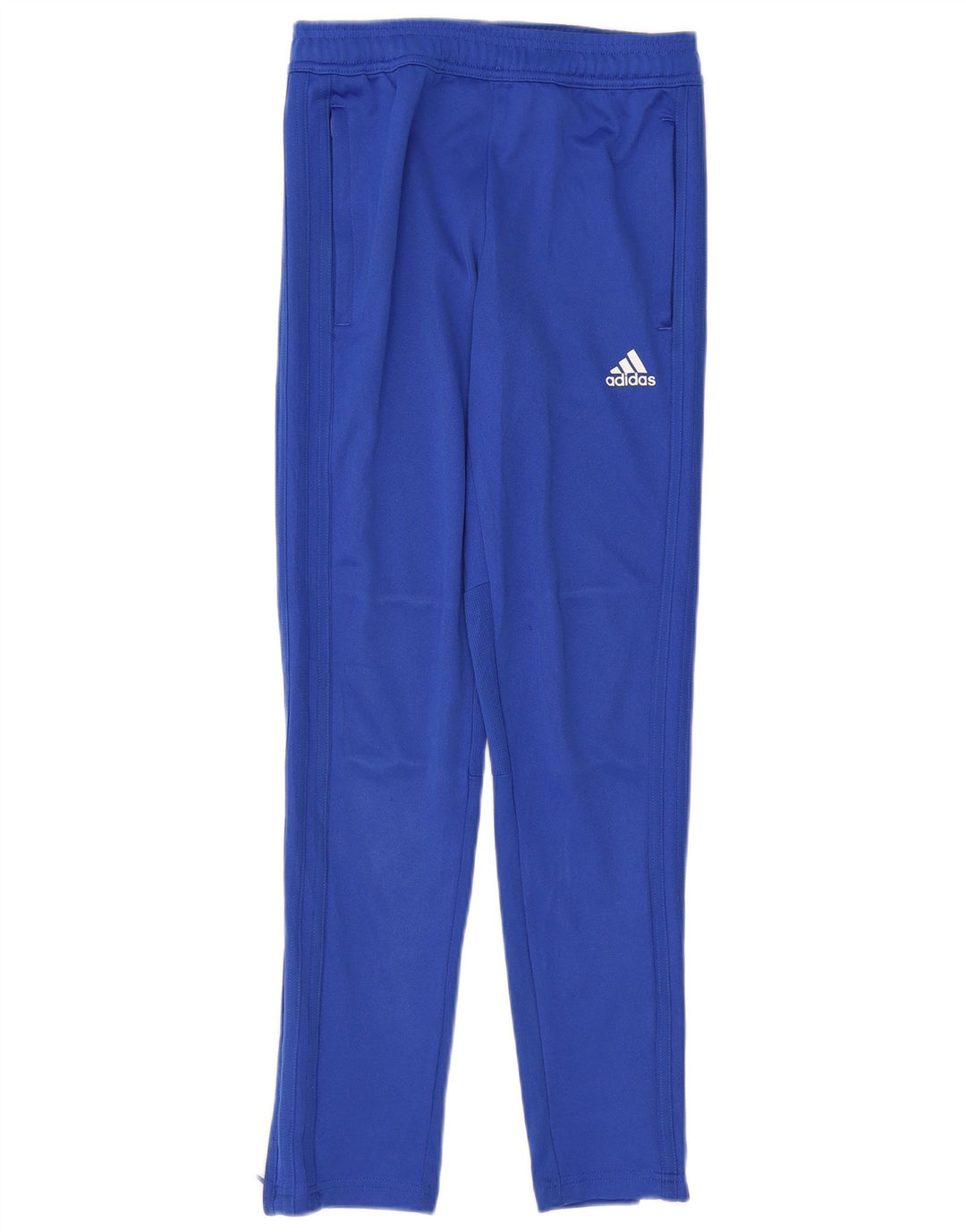ADIDAS Boys Climacool Tracksuit Trousers 11-12 Years  Blue Polyester