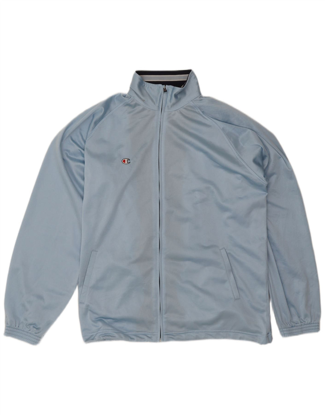 Champion Mens Tracksuit Top Jacket XL Blue