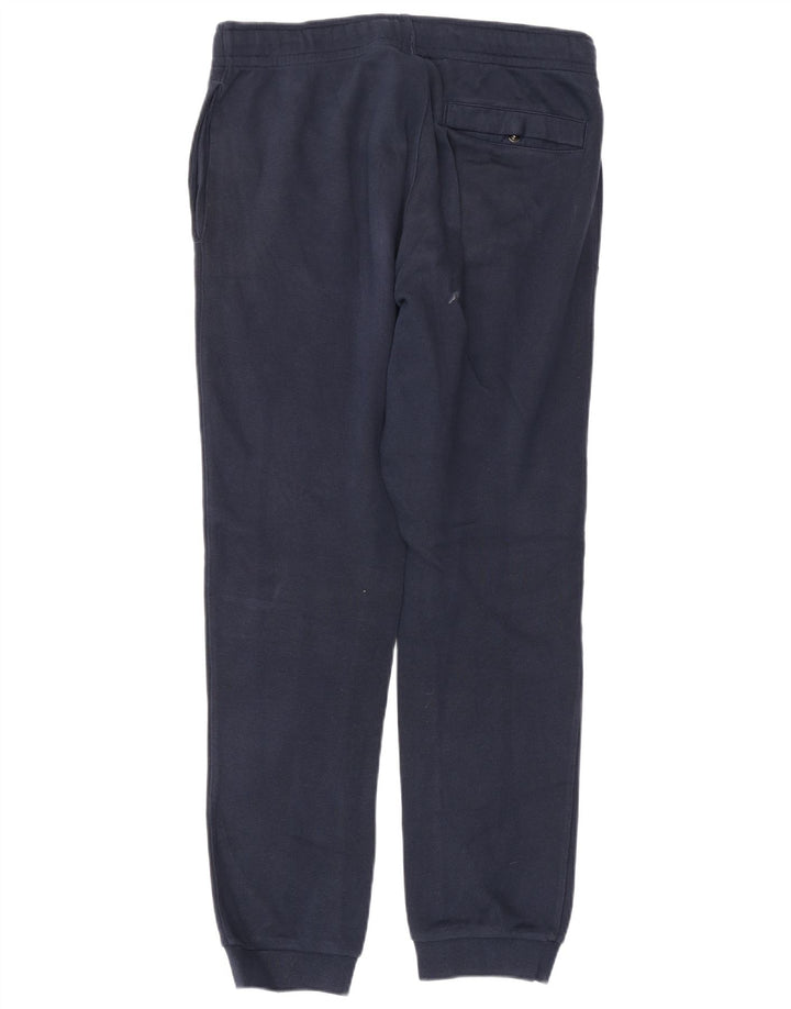 Nike Mens Tracksuit Trousers Joggers Small Navy Blue Cotton