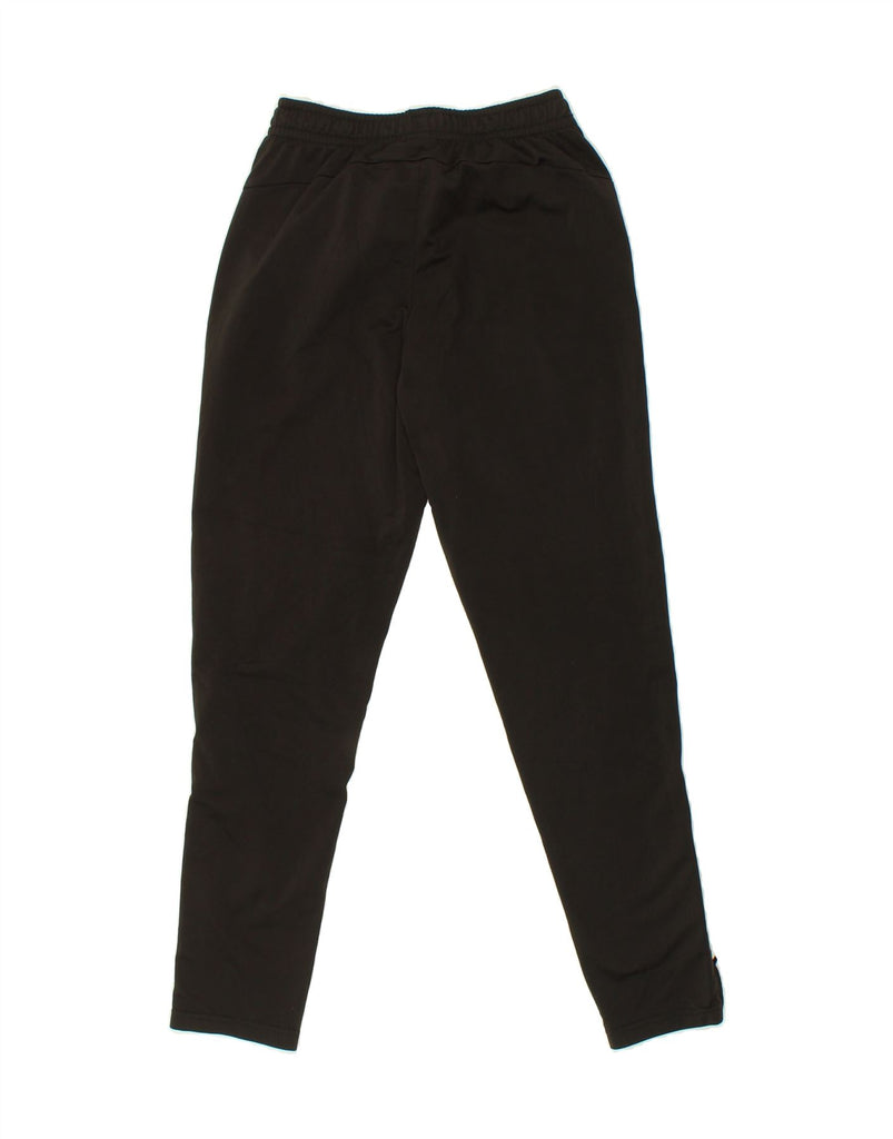 PUMA Boys Tracksuit Trousers 13-14 Years Black Polyester Vintage Puma and Second-Hand Puma from Messina Hembry 