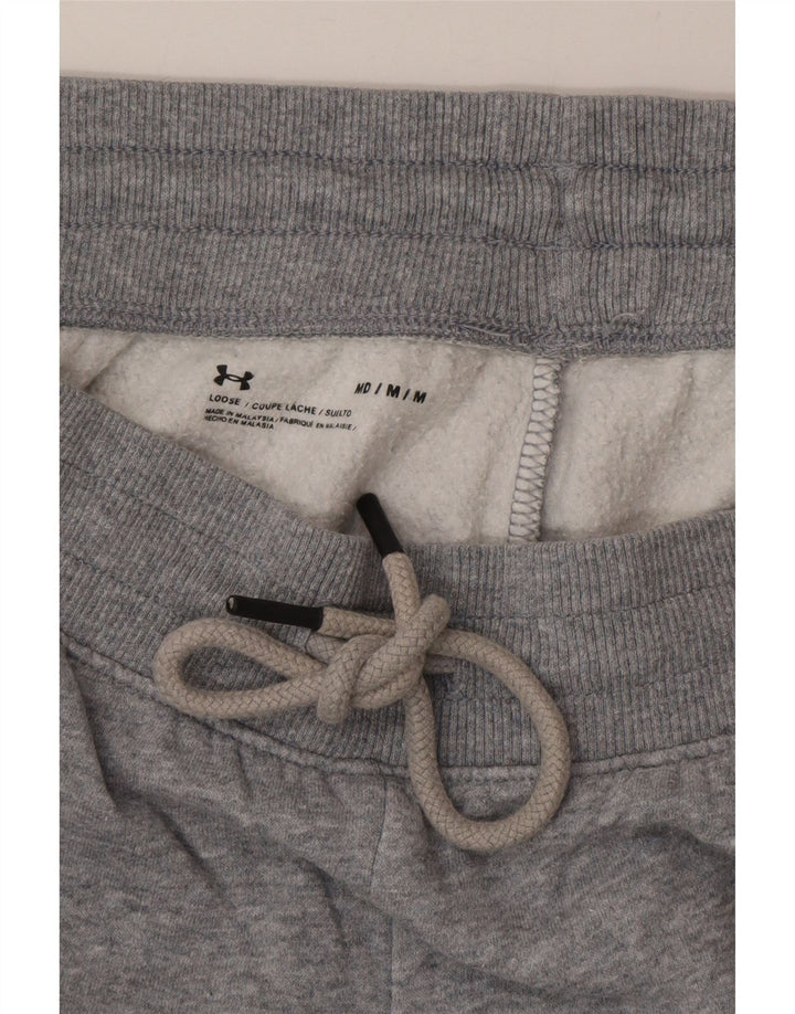 Under Armour Mens Loose Fit Tracksuit Trousers Joggers Medium  Grey Flecked