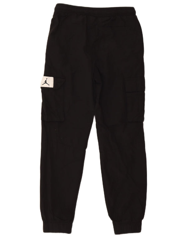Jordan Boys Cargo Tracksuit Trousers Joggers 10-11 Years Black Cotton