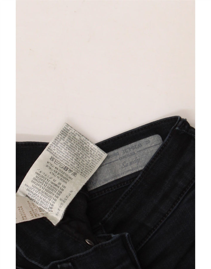 Diesel Womens Sandy Regular Slim Straight Jeans W28 L32 Navy Blue Cotton