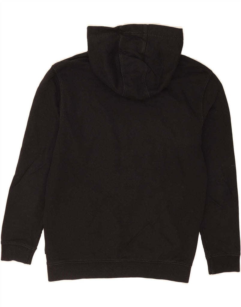 VANS Womens Graphic Hoodie Jumper UK 16 Large Black Cotton Vintage Vans and Second-Hand Vans from Messina Hembry 