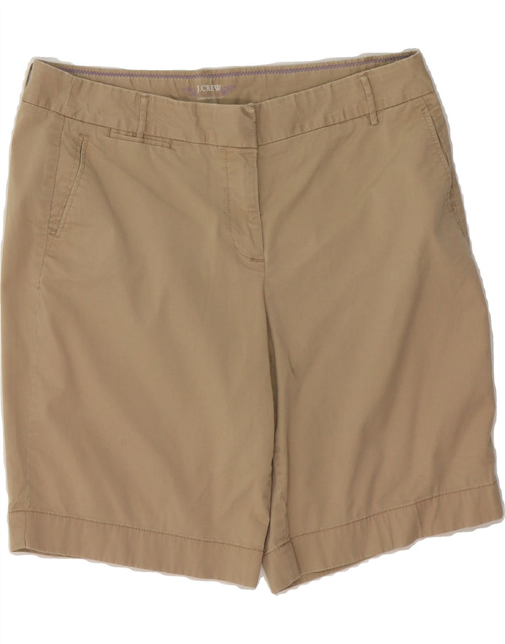 J. CREW Womens Chino Shorts US 10 Large W34 Brown Cotton Vintage J. Crew and Second-Hand J. Crew from Messina Hembry 