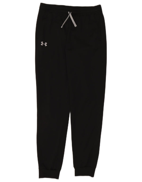 Under Armour Boys Tracksuit Trousers Joggers 11-12 Years Large Black