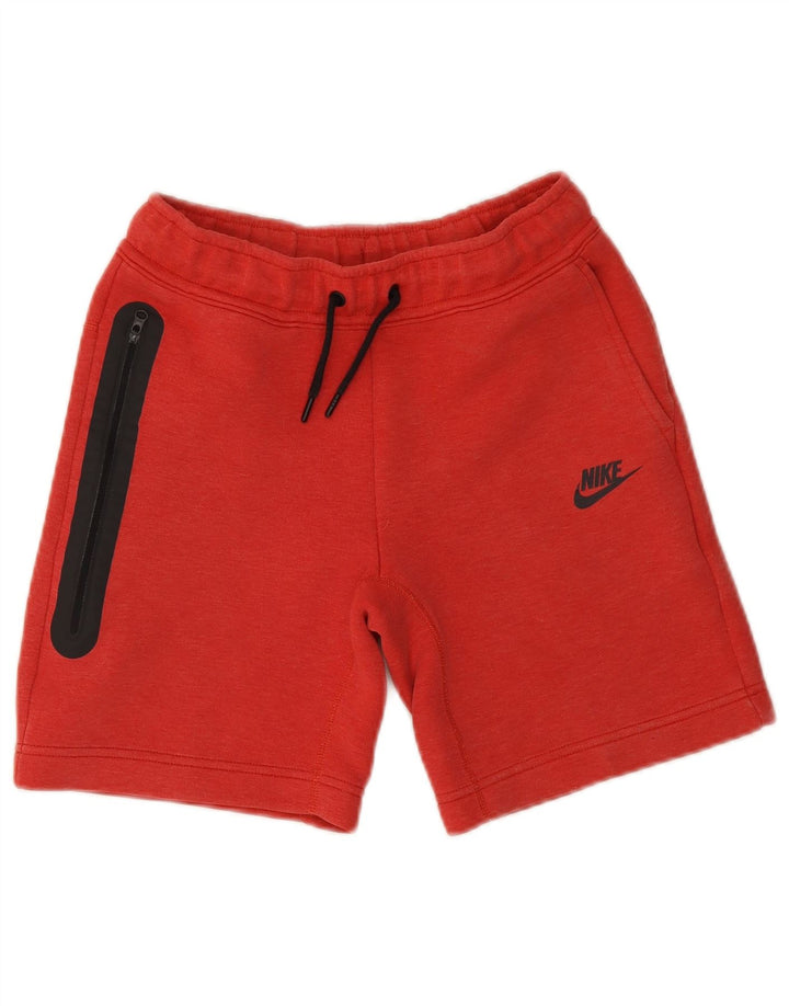Nike Boys Sport Shorts 10-11 Years Medium  Red Cotton