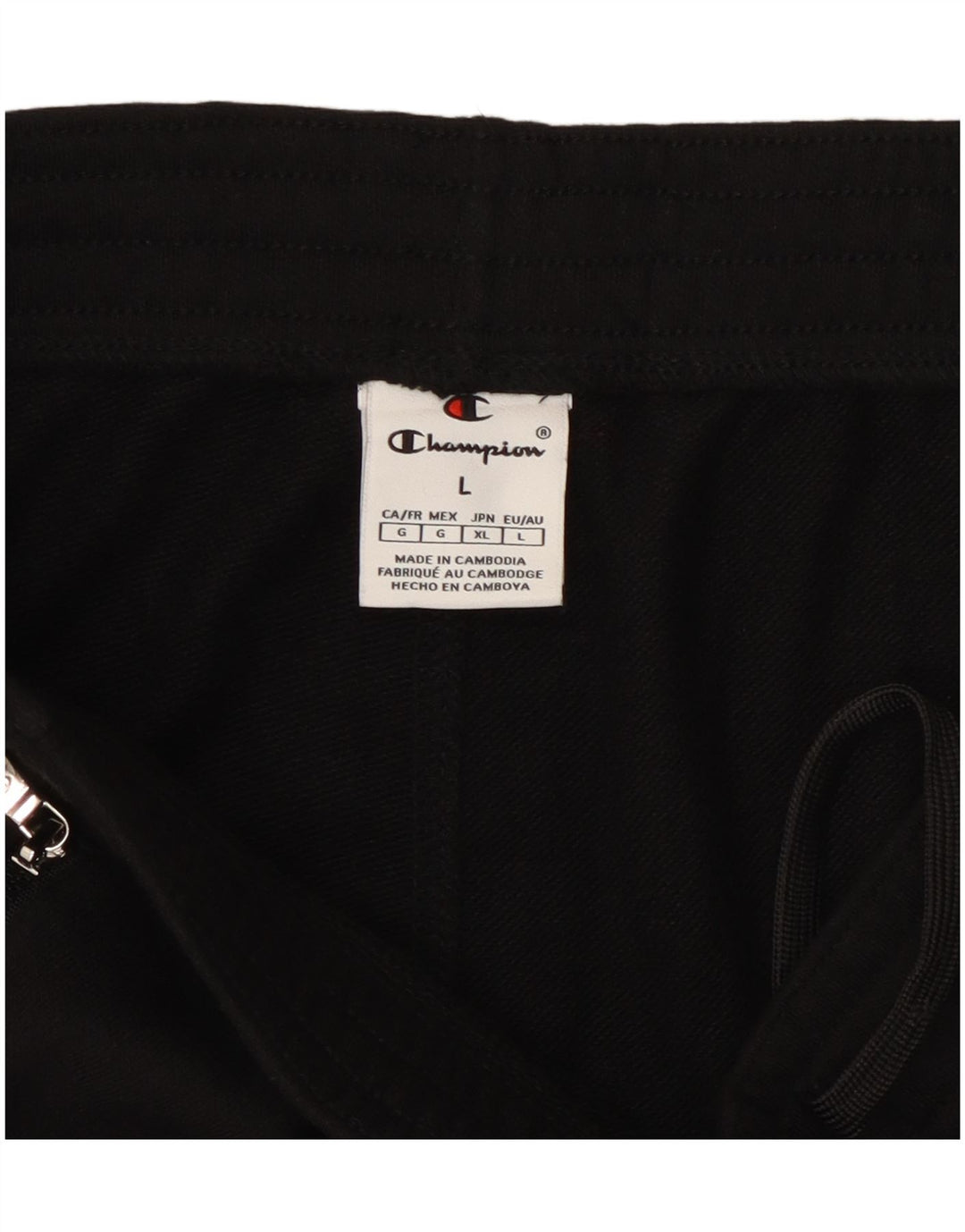 CHAMPION Womens Tracksuit Trousers Joggers UK 14 Large  Black