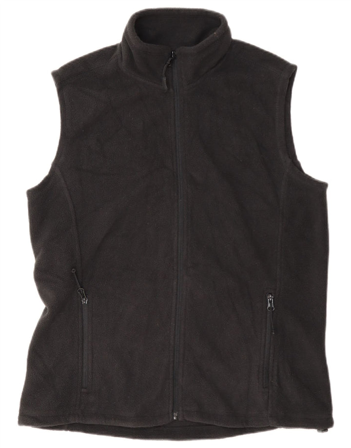 Russell Athletic Mens Fleece Gilet UK 38 Medium Grey Polyester