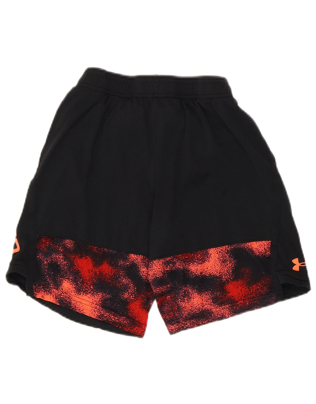 Under Armour Boys Graphic Sport Shorts 9-10 Years Medium Black Colourblock