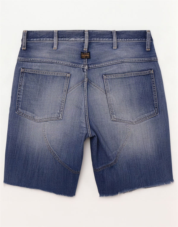 Betty Barclay Mens Denim Shorts W34 Large Blue Cotton