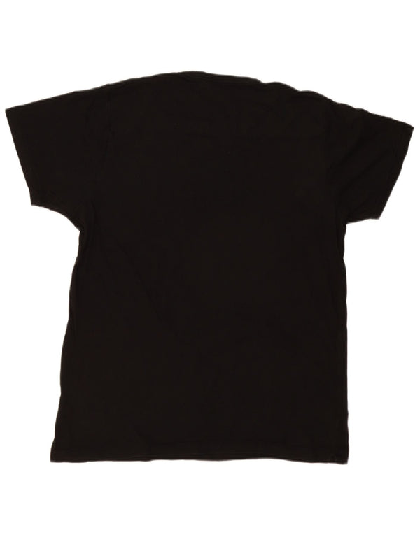 French Connection Mens T-Shirt Top XL Black Cotton