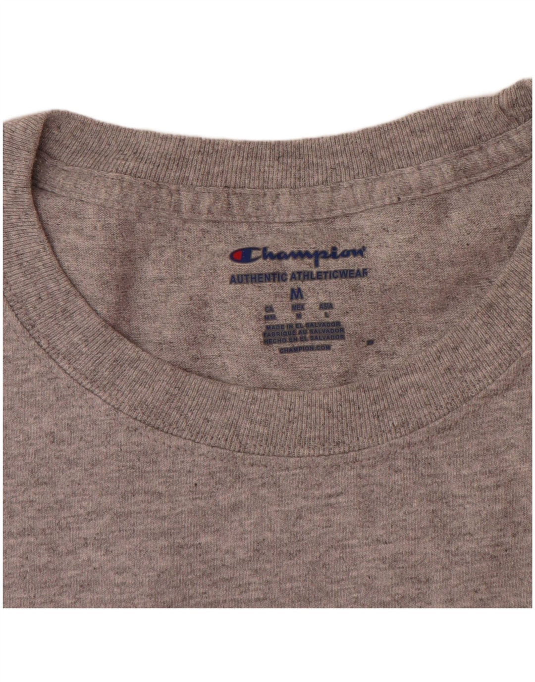 Champion Mens Stanford University Graphic T-Shirt Top Medium Grey Cotton