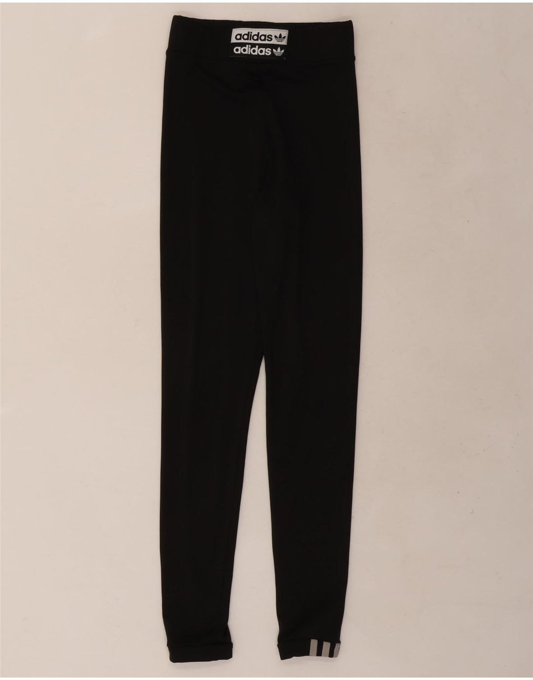 Adidas Womens Graphic Leggings UK 4 XS Black