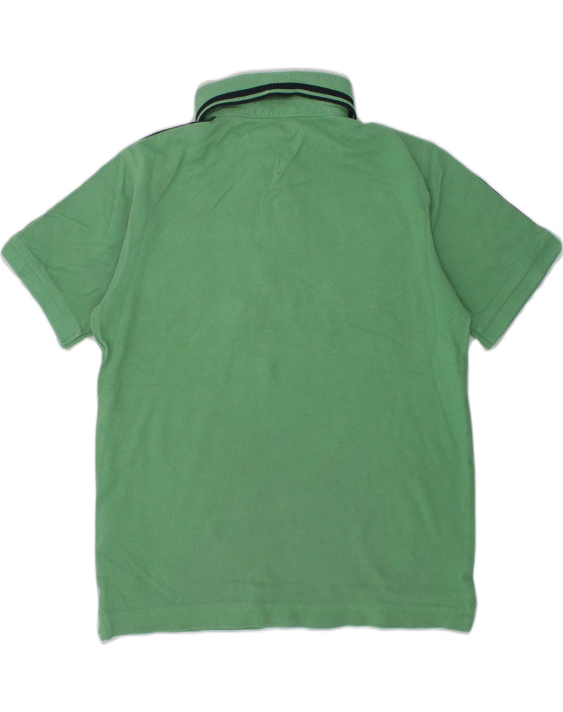 TOMMY HILFIGER Boys Graphic Polo Shirt 8-9 Years Medium  Green Cotton | Vintage Tommy Hilfiger | Thrift | Second-Hand Tommy Hilfiger | Used Clothing | Messina Hembry 