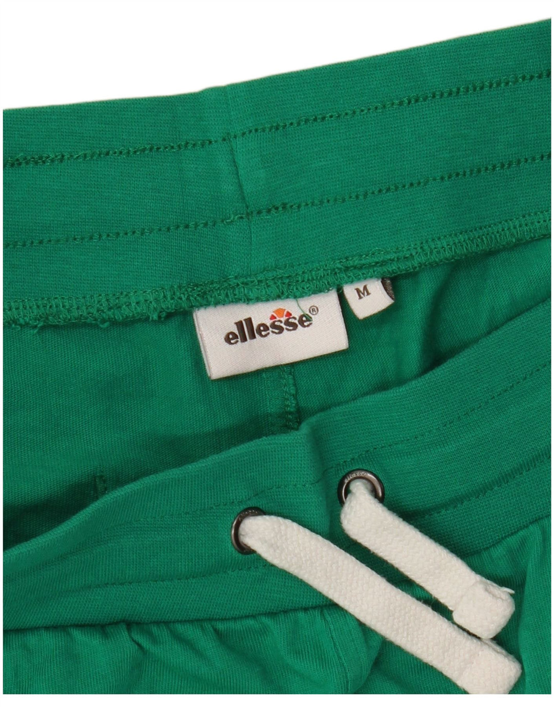 Ellesse Womens Graphic Sport Shorts UK 14 Medium  Green