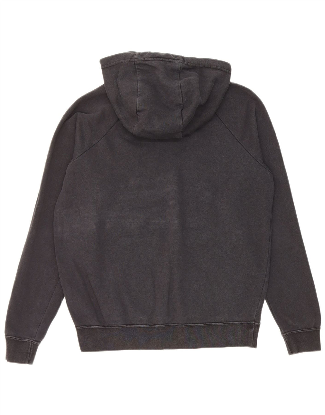 Nike Mens Graphic Hoodie Jumper Small Black Cotton