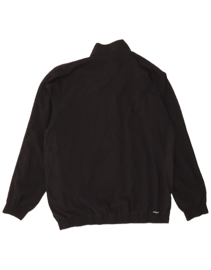 Adidas Mens Climalite Tracksuit Top Jacket UK 46/48 XL Black Polyester