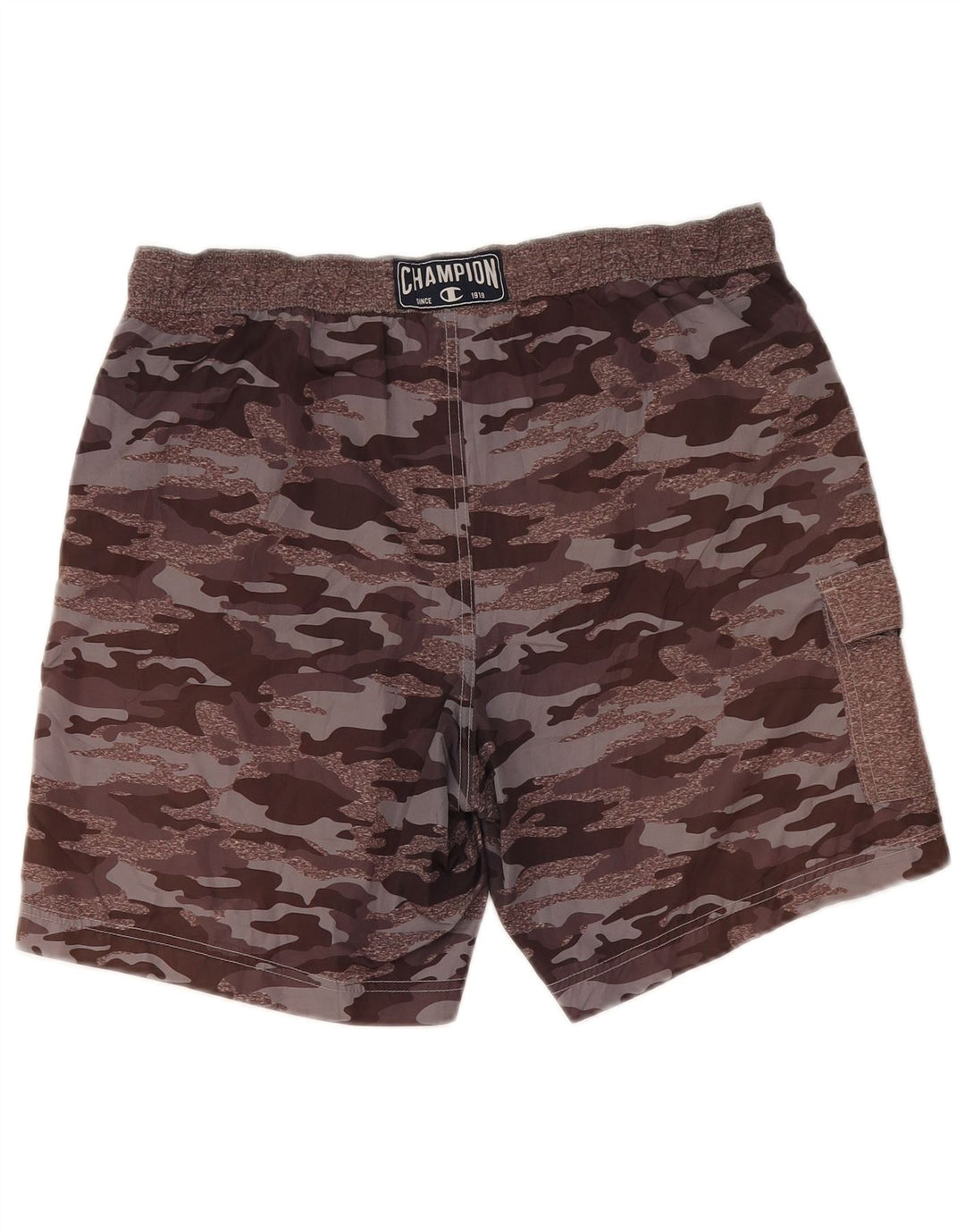 Champion Mens Swimming Shorts Medium Brown Camouflage
