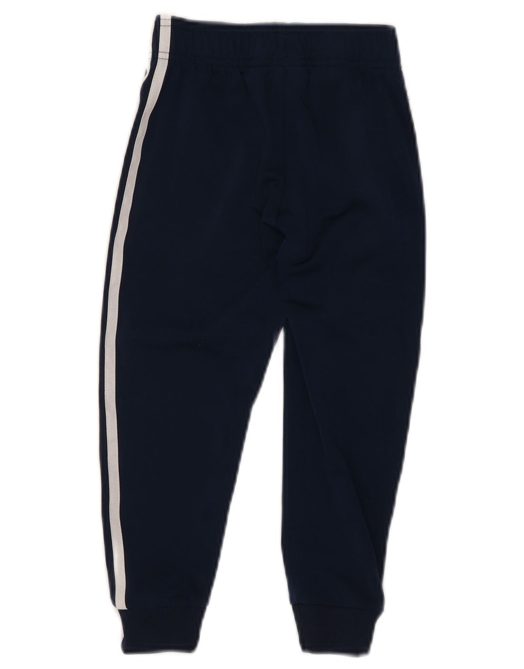 ADIDAS Boys Tracksuit Trousers Joggers 4-5 Years  Navy Blue Polyester