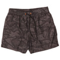 Lotto Mens Swimming Shorts Large  Black Geometric Polyester