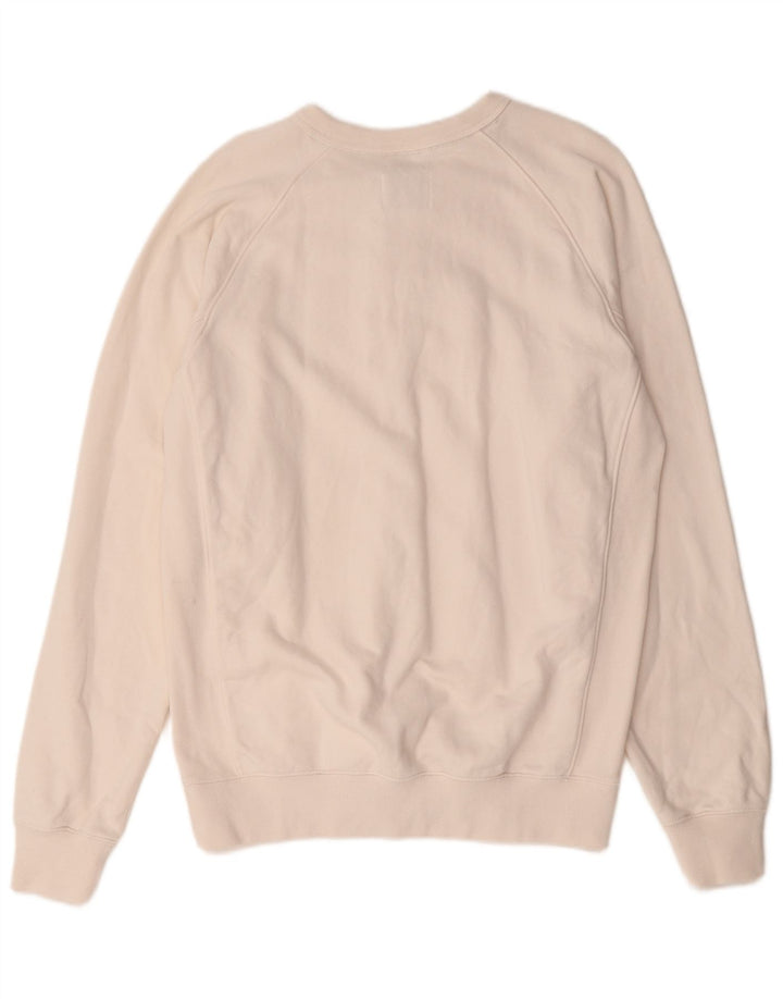 PEPE Jeans Mens Regular Fit Sweatshirt Jumper Medium White Cotton
