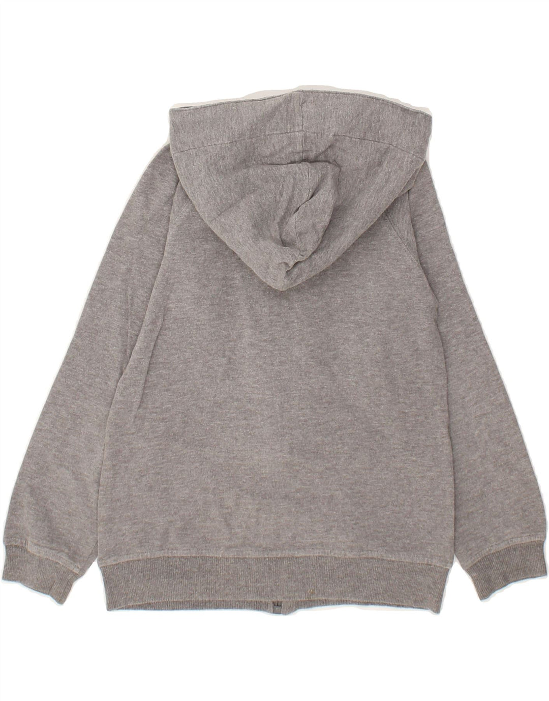 ICEBERG Girls Zip Hoodie Sweater 5-6 Years Grey Vintage Iceberg and Second-Hand Iceberg from Messina Hembry 