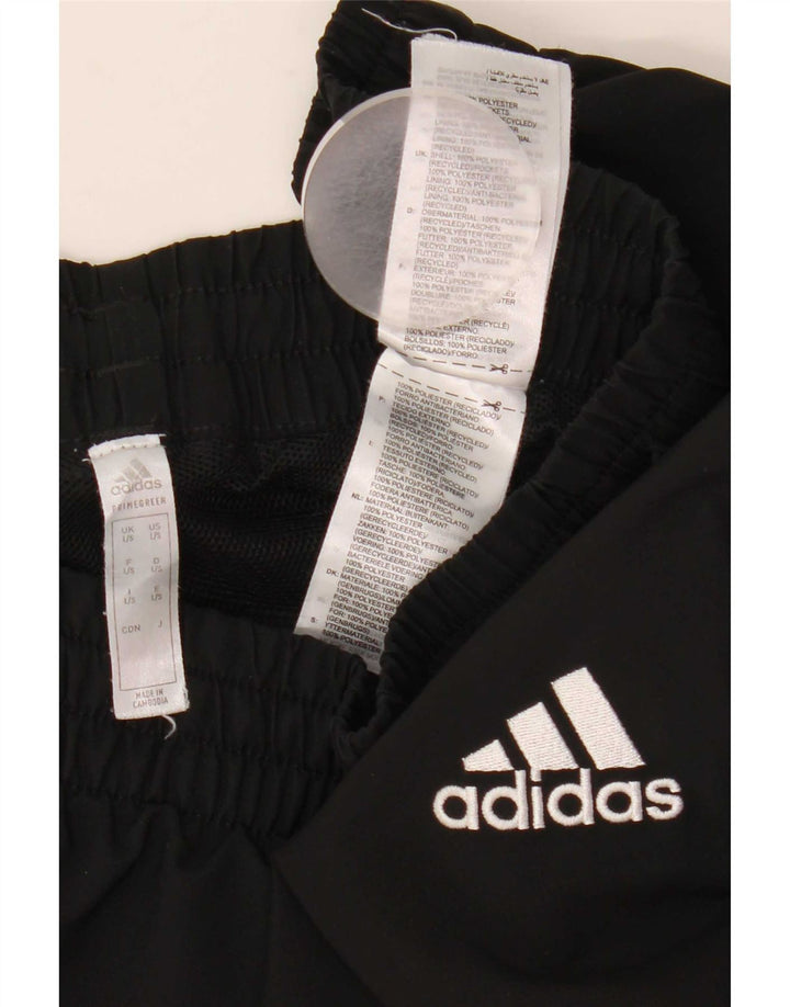 Adidas Mens Tracksuit Trousers Joggers Large  Black Polyester