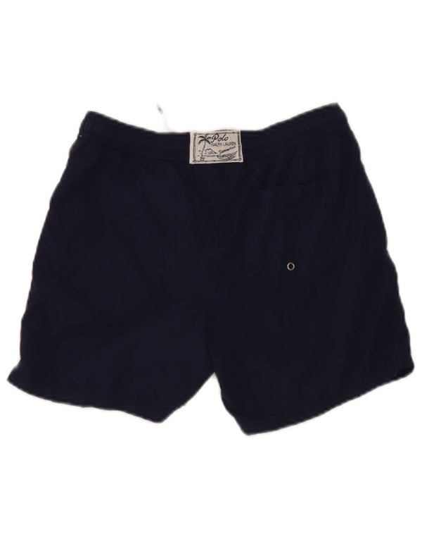 Polo Ralph Lauren Boys Sport Shorts 10-11 Years Medium Navy Blue Polyester