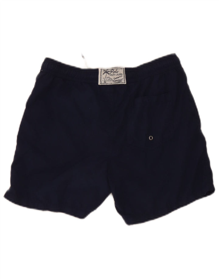 Polo Ralph Lauren Boys Sport Shorts 10-11 Years Medium Navy Blue Polyester