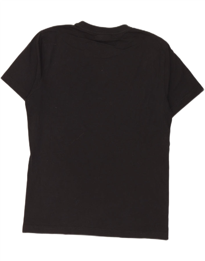 CALVIN KLEIN Mens Graphic T-Shirt Top Large Black