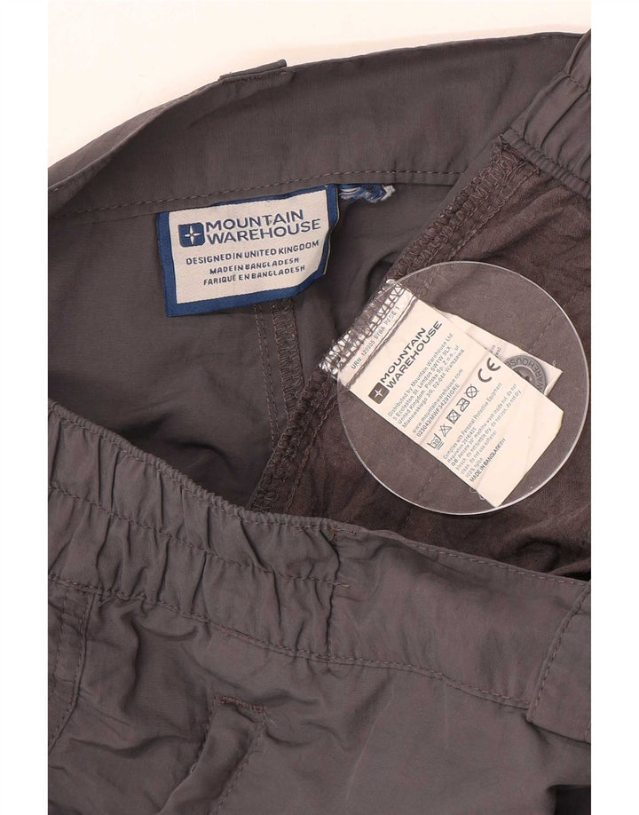 Mountain Warehouse Mens Cargo Shorts XL W40 Grey Nylon