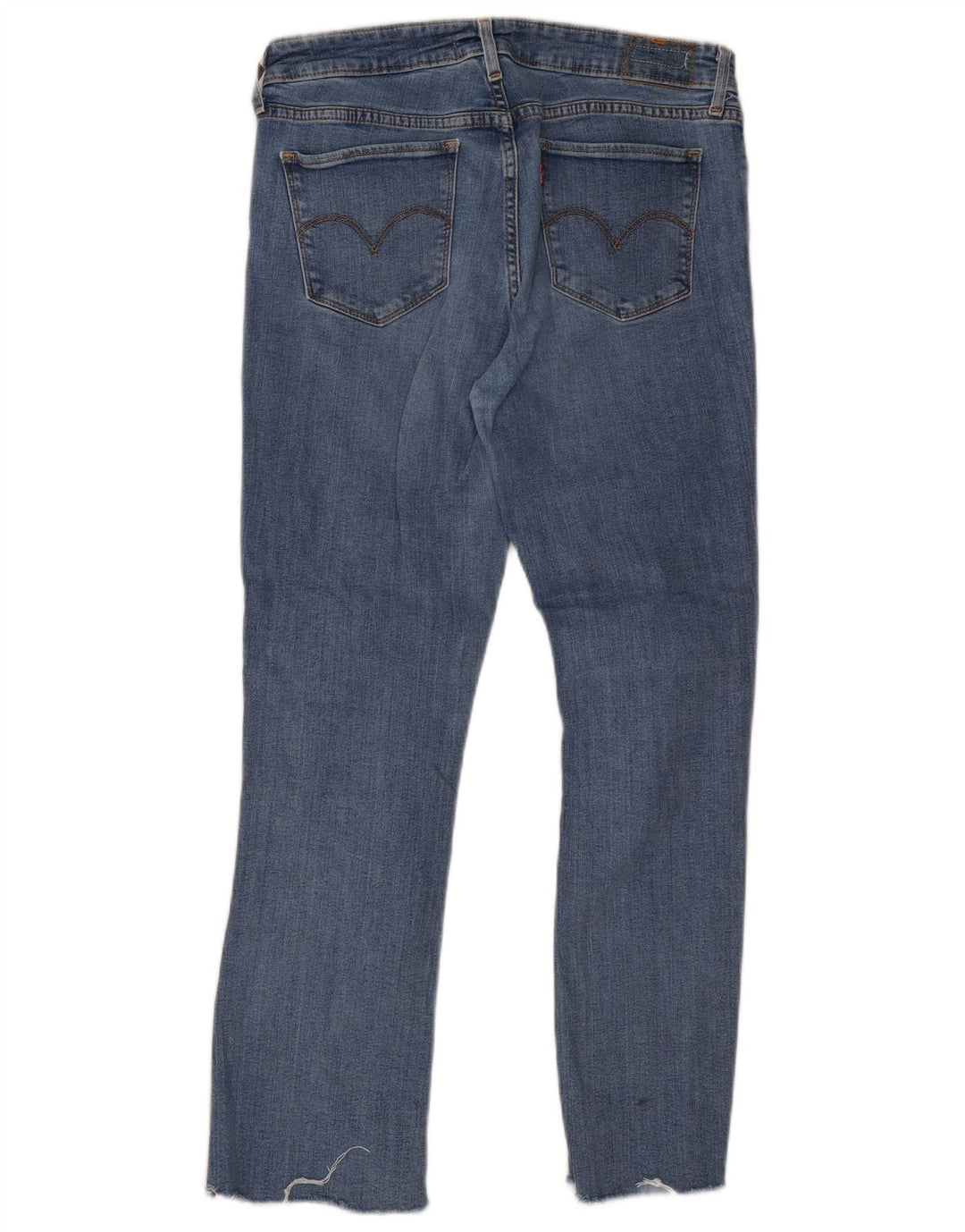 Levi's Womens 715 Bootcut Jeans W30 L27 Blue Cotton