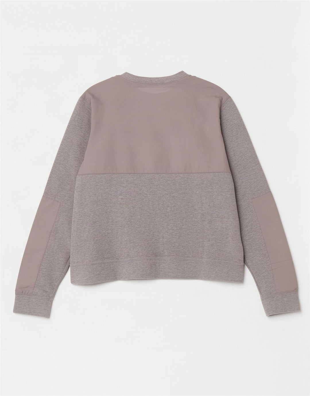Nike Womens Sweatshirt Jumper UK 14 Large Grey Flecked