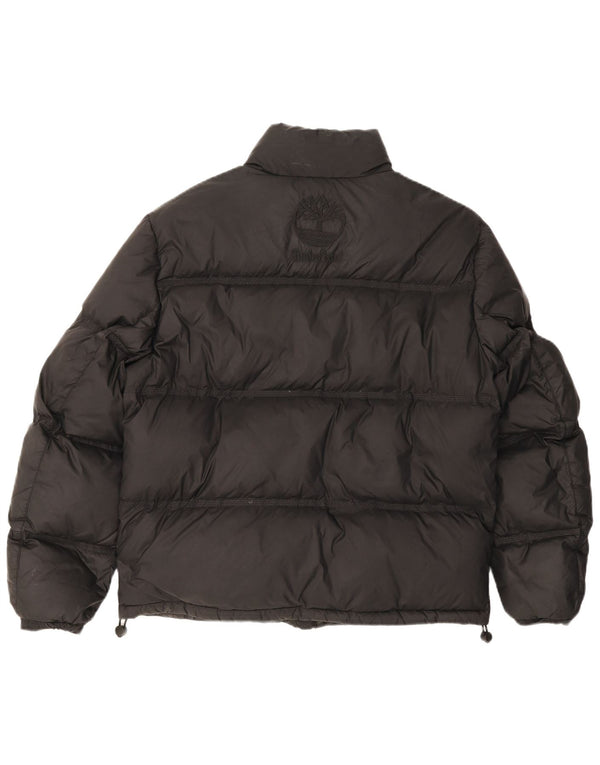 Timberland Mens Padded Jacket UK 40 Large Black Nylon