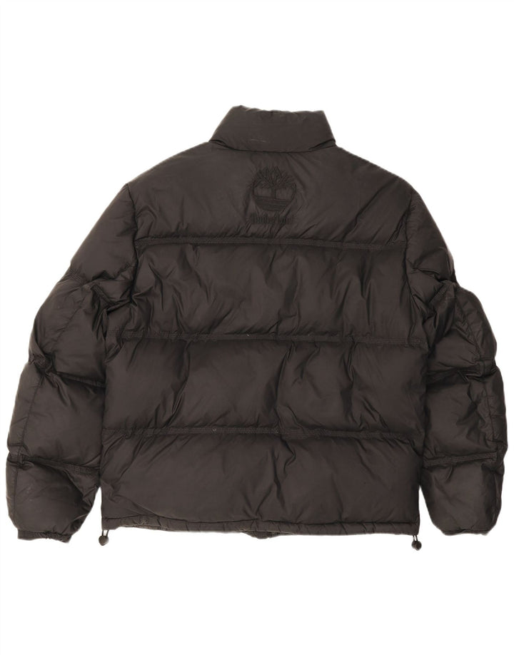 Timberland Mens Padded Jacket UK 40 Large Black Nylon