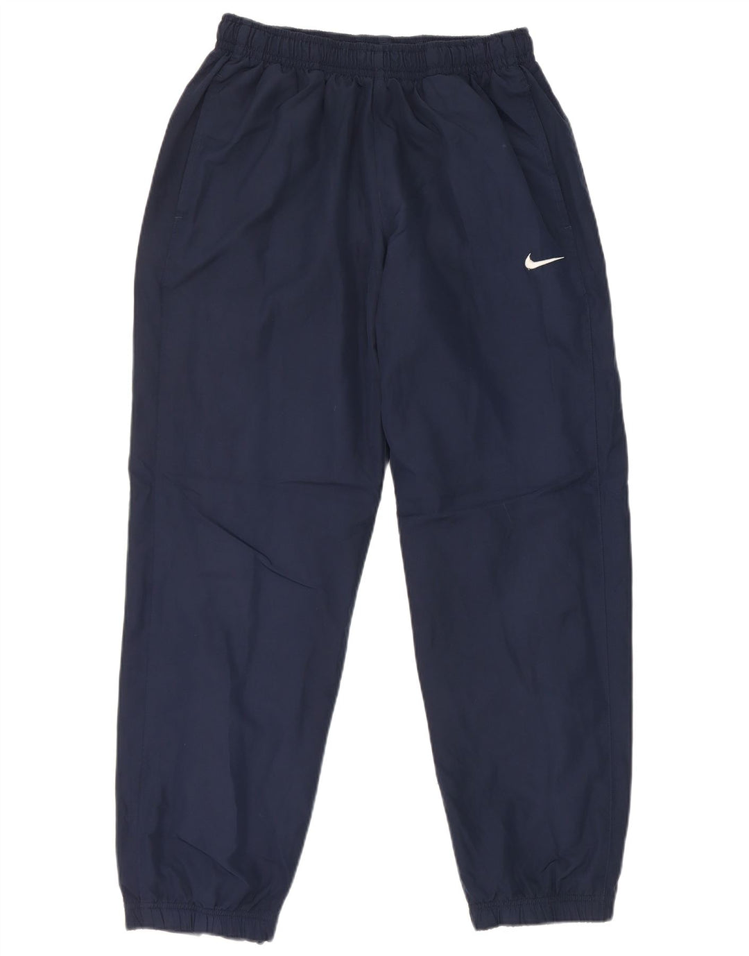 Nike Mens Tracksuit Trousers Joggers Medium Navy Blue Polyester