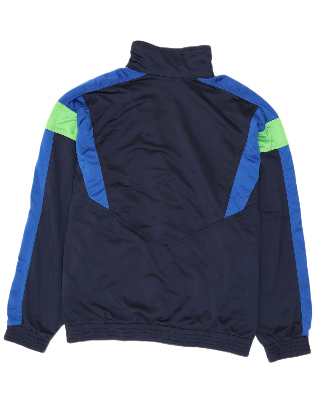 Lotto Mens Tracksuit Top Jacket UK 40/42 Large Navy Blue Colourblock