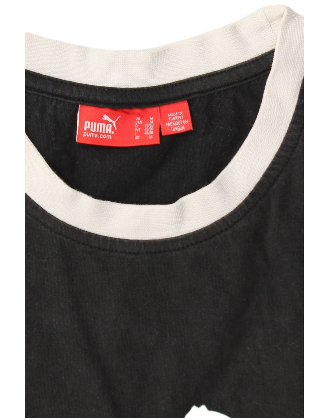 PUMA Mens Graphic Vest Top Medium Black