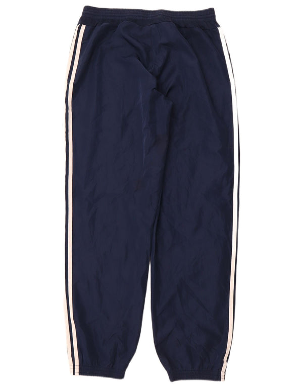 ADIDAS Womens Tracksuit Trousers Joggers Medium Navy Blue Polyester Sports