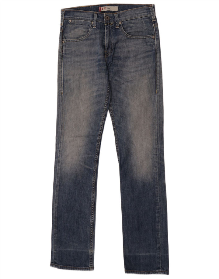 Levi's Mens 511 Slim Jeans W28 L34 Blue