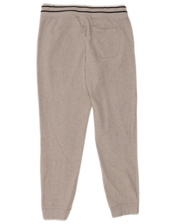 Champion Womens Tracksuit Trousers Joggers UK 12 Medium Grey Flecked Cotton