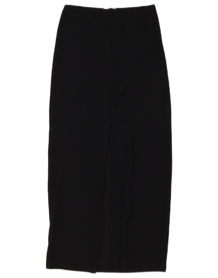 Zara Womens Midi Skirt Small W28 Black