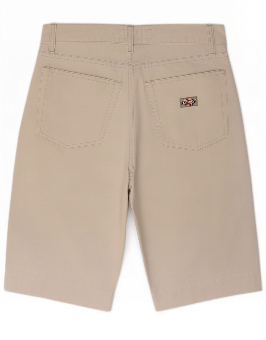 Dickies Womens Denim Shorts Medium W30 White Cotton
