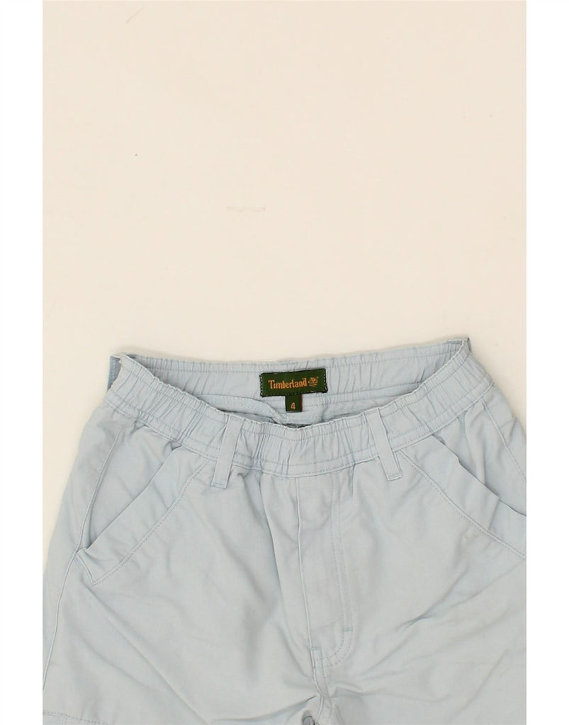 TIMBERLAND Boys Bermuda Shorts 3-4 Years W20 Blue Cotton | Vintage Timberland | Thrift | Second-Hand Timberland | Used Clothing | Messina Hembry 