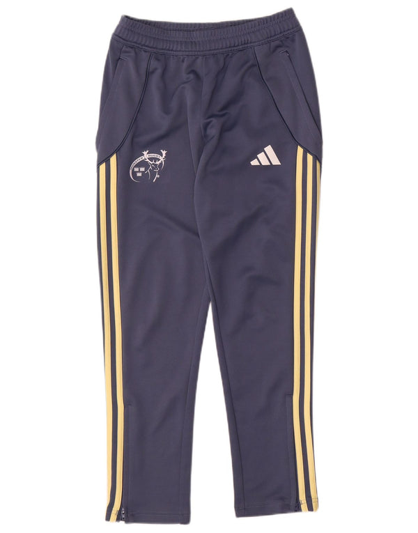 Adidas Boys Munster Rugby Graphic Tracksuit Trousers 11-12 Years  Navy Blue