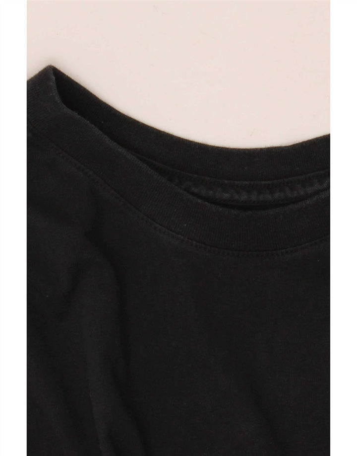 Nike Mens T-Shirt Top 2XL Black Cotton