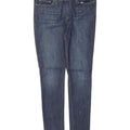 LEVI'S Womens 711 Skinny Jeans W29 L33 Blue Cotton